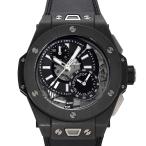 ウブロ HUBLOT ビッグバン アラームリピーター GMT カーボン YOSHIDA100周年モデル 100本限定 403.QU.0120.VR.YOS シルバー/ブラック文字盤 中古 腕時計 メンズ