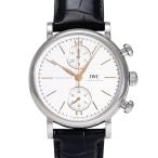 IWC ポートフィノ クロノグラフ 39 IW391406 シルバー文字盤 中古 腕時計 メンズ