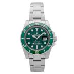 ロレックス ROLEX サブマリーナー デイト 116610LV グリーン/ドット文字盤 中古 腕時計 メンズ
