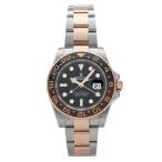 ロレックス ROLEX GMTマスターII 126711CHNR ブラック/ドット文字盤 中古 腕時計 メンズ