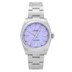 ロレックス ROLEX オイスターパーペチュアル 41 134300 ラベンダー文字盤 新品 腕時計 メンズ