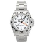 ロレックス ROLEX エクスプローラーII 226570 ホワイト文字盤 新品 腕時計 メンズ