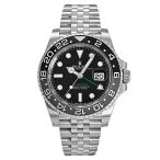 ロレックス ROLEX GMTマスターII 126710GRNR ブラック文字盤 未使用 腕時計 メンズ