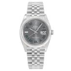ロレックス ROLEX デイトジャスト 36 126234 スレート/グリーンローマ文字盤 新品 腕時計 メンズ
