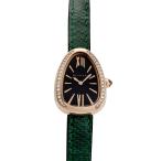 ブルガリ BVLGARI セルペンティ 102919 SPP32BGDL ブラック文字盤 新品 腕時計 レディース