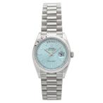 ロレックス ROLEX デイデイト 36 128236A アイスブルー/10PB文字盤 未使用 腕時計 メンズ