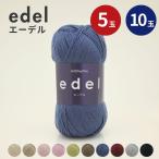 毛糸 edel エーデル 全10色  5玉 10玉 ニッティングディーヴァ Knittind Diva アクリル 中細 100g 大玉 大巻 秋冬 手編み 編み糸 編み物 手芸