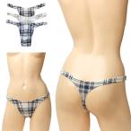  унисекс шорты tartan в клетку T-back трусики бикини рисунок предмет для мужчин и женщин нижнее белье sexy мужской женский naruzNars 01665