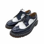 90s?00s Dr.MArtens Dr. Martens кожа обувь 3989 темно-синий серия размер US7.5 UK7 EU41 25.5cm 65183