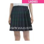 パーリーゲイツ PEARLY GATES エアインプレッション ホワイトチェック ブラックウォッチ柄スカート レディス