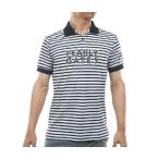  Pearly Gates PEARLY GATES высокий мера стрейч BOX олень. . окантовка рисунок рубашка-поло с коротким рукавом 