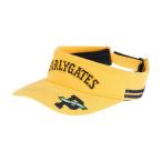 パーリーゲイツ PEARLY GATES ベースボールロゴ リサイクルツイルサンバイザー