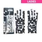 パーリーゲイツ PEARLY GATES ランダムドット柄 ネイルスルーグローブ 両手用 レディス