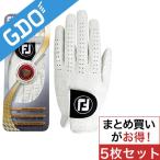 フットジョイ Foot Joy ナノロックプロ グローブ FGNPWT 5枚セット グローブ