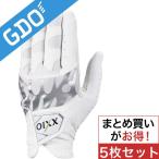 ダンロップ XXIO ゴルフグローブ レフティ GGG-X008R 5枚セット グローブ