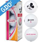 ダンロップ SRIXON SOFT FEEL LADY3 ディズニーキャラクターボール ホワイト 1スリーブ レディス ボール