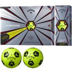 キャロウェイゴルフ CHROM SOFT CHROME SOFT X TRUVIS ボール【イエロー／ブラック】