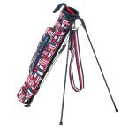 トミー ヒルフィガー ゴルフ TOMMY HILFIGER GOLF MULTI FLAG ハーフスタンドクラブケース