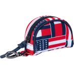 トミー ヒルフィガー ゴルフ TOMMY HILFIGER GOLF MULTI FLAG ボールポーチ