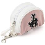 ジュン アンド ロペ JUN &amp; ROPE ロゴアップリケ配色 ボールポーチ