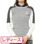 「土日祝も出荷」 ジュン アンド ロペ JUN & ROPE カラーブロック長袖ニットプルオーバー レディス