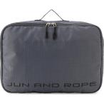 ジュン アンド ロペ JUN &amp; ROPE ロゴ入りポーチ L