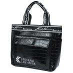 カールカナイゴルフ KARL KANI GOLF ロゴテープ クロコダイル柄 ラウンドポーチ