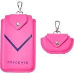 デサントゴルフ DESCENTE GOLF 小物入れ付き シリコーンスマートフォンケース