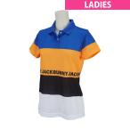  Jack ba колено Jack Bunny!! утилизация Span рубашка-поло с коротким рукавом дамский 