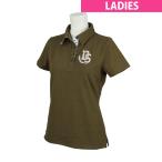 デルソルゴルフ DELSOL GOLF カモフラ柄バックスカル 半袖ポロシャツ ゴルフウェア レディース 秋冬 レディス