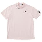 ルコックゴルフ Le coq sportif GOLF フレンチ鹿の子 モックネック半袖シャツ