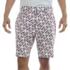 ピン PING Mr.PING バイアスプリント ストレッチショートパンツ