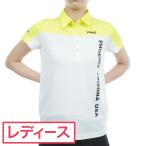 ピン PING 持続冷感 バイカラー半袖ポロシャツ レディス