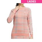  Adidas Adidas tartan проверка вырез лодочкой свитер дамский 