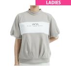 ピン PING サークルニット ストレッチ ハイネック半袖シャツ レディス