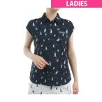 トミー ヒルフィガー ゴルフ TOMMY HILFIGER GOLF ヨットプリント フレンチスリーブポロシャツ レディス