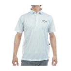 キャロウェイゴルフ Callaway Golf かざあなメッシュ ストライププリント半袖ポロシャツ