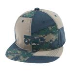 ロサーセン ROSASEN パッチワーク フラットキャップ