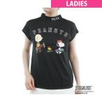 デルソルゴルフ DELSOL GOLF DELSOL×PEANUTS スヌーピーコラボ ストレッチ 裾ゴムフレンチスリーブ半袖シャツ レディス