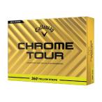 キャロウェイゴルフ CHROME TOUR CHROME TOUR 360 イエローストライプ ボール