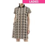 ルコックスポルティフ ゴルフ Le coq sportif GOLF ストレッチ 総柄ワンピース ゴルフウェア レディース 秋冬 レディス