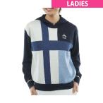 ショッピングレディス マンシングウェア Munsingwear ライナー付きインターシャセーター レディス