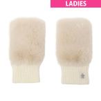  Munsingwear одежда Munsingwear искусственный мех & вязаный комбинированный руль do утеплитель обе рука для дамский 