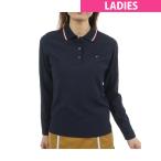 ショッピングHILFIGER トミー ヒルフィガー ゴルフ TOMMY HILFIGER GOLF ストレッチ ハイテンション 長袖ポロシャツ レディス