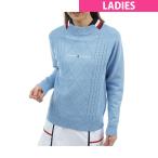 ショッピングレディス トミー ヒルフィガー ゴルフ TOMMY HILFIGER GOLF マシュマロタッチ ケーブル柄 ハイネックセーター ゴルフウェア レディース 秋冬 レディス
