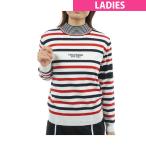 トミー ヒルフィガー ゴルフ TOMMY HILFIGER GOLF ボーダー ハイネックセーター レディス
