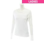 ショッピング冷感 インナー ジュン アンド ロペ JUN & ROPE UV 接触冷感 メッシュ切替ラウンドプルオーバー ストレッチ長袖インナーシャツ レディス