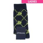  Jack ba колено Jack Bunny!! монограмма средний носки Golf одежда женский носки осень-зима дамский 