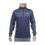  filler FILA половина Zip обратная сторона ворсистый рубашка с длинным рукавом 