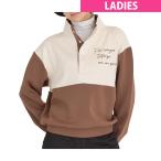 ショッピングレディス デルソルゴルフ DELSOL GOLF ハーフボタン裏起毛プルオーバー レディス